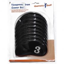 9 Neoprene LH Iron Covers 3-SW Golf Headcovers