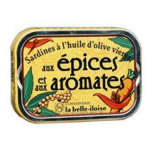 la belle-iloise Sardinen in Olivenöl mit Gewürzen (epices aromates) - Dose 115 g