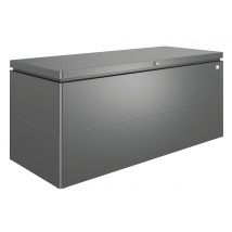 Biohort Loungebox 200 Aufbewahrungsbox 200x84x88,5cm Dunkelgrau-Metallic