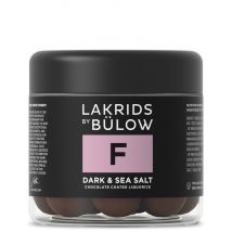 Lakrids by Bülow - F - Dark & Sea Salt - Schokoladen-Lakritz Small 115 g