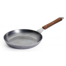 Woll Carbon Steel Bratpfanne Flach Induktion Flachpfanne Karbonstahl PFAS-frei 24 cm