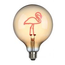 Sompex Flamingo Rosa LED Filament Leuchtmittel Glühbirne E27