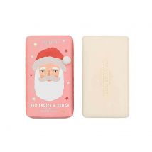 Castelbel Xmas Seife Santa Clause (Rote Früchte & Zedernholz) Olivenöl-Seife - 150g