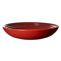 Le Creuset Suppenteller Steinzeug Kirschrot 22cm
