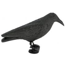 Vogelschreck Krähe Taubenschreck Vogelscheuche Dekofigur Rabe Schwarz