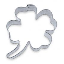 Städter Ausstechform Kleeblatt Glücksklee Edelstahl 7cm