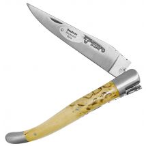 Laguiole en Aubrac Taschenmesser Birke (Bouleau) matt 12 cm