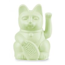 DONKEY Winkekatze Hellgrün Maneki Neko Lucky Cat Mini Glücksbringer 9,8cm