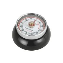 Zassenhaus Timer Speed Schwarz Küchenuhr Magnet Nostalgie Eieruhr