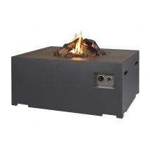 Happy Cocooning Feuertisch rechteckig grau 1070 x 800 mm