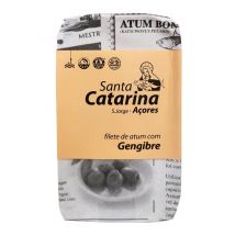 Santa Catarina Thunfischfilets in Olivenöl mit Ingwer von den Azoren - Dose 120g