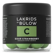 Lakrids by Bülow - C - Sour Strawberry - Schokoladen-Lakritz Small 125 g