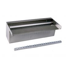 Ubbink Niagara 30 LED Wasserfall Element Edelstahl Beleuchtet
