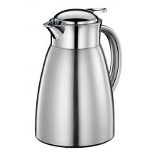 Cilio Isolierkanne TRIEST Silber Doppelwandsystem 1 L