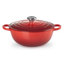 Le Creuset La Marmite Signature Familientopf Gusseisen Kirschrot 26cm