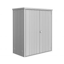 Biohort Geräteschrank 150 Aufbewahrungsschrank 155x83x182,5cm Silber-Metallic