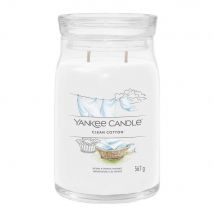 Yankee Candle Duftkerze Signature Clean Cotton 567 g