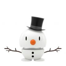 Hoptimist Santa Snowman Schneemann S Weiß White
