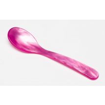 G.F. Heim Söhne Eierlöffel Acrylglas Perlmutt Optik Pink