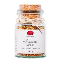 Gourmet Berner Spaghetti all´ Olio Gewürzmischung im Korkenglas 60g