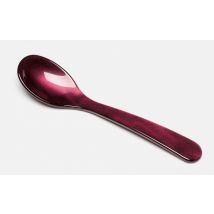G.F. Heim Söhne Eierlöffel Acrylglas Perlmutt Optik Bordeaux