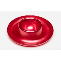 G.F. Heim Söhne Eierbecher Acrylglas Perlmutt Optik Rot