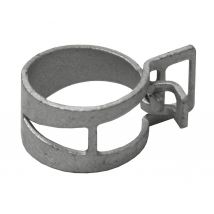 Lilie Federbandschelle vorgespannt WeißGELB AD-Ø 15