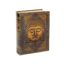 Hohles Buch mit Geheimfach Buddha Buchversteck Antik-Stil 30cm