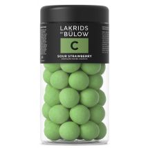 Lakrids by Bülow - C - Sour Strawberry - Schokoladen-Lakritz Regular 270 g