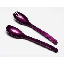 Heim Söhne Salatbesteck Acrylglas Pflaume