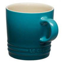 Le Creuset Tasse Becher Steinzeug Deep Teal Petrol 200ml