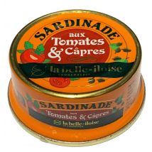 la belle-iloise Sardinenpaste Sardinade mit Tomaten und Kapern - Dose 60 g