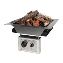 Happy Cocooning Feuertisch Einbaumodell quadratisch 390 x 390 x 233 mm