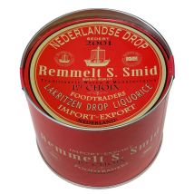 Remmelt S. Smid Weiche Gesalzene Lakritz Heringe Pastillen Vorratsdose 450 g