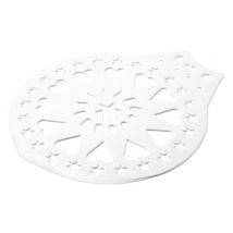 Städter Kuchenheber & Verzierschablone 28cm Weiß Kunststoff