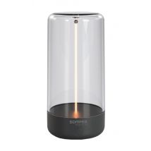 Sompex PULSE Akku LED Tischleuchte Magnetfilament anthrazit