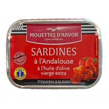 Mouettes d'Arvor Sardinen à l'Andalouse mit Chorizo und Tomate - Dose 115 g