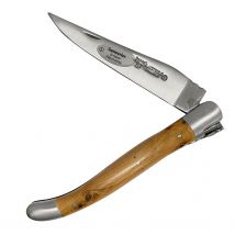 Laguiole en Aubrac Taschenmesser Wacholder (Genévrier) matt 12 cm