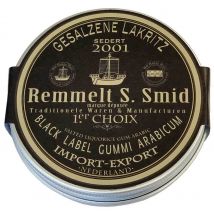 Remmelt S. Smid Lakritz Salzig Vegan Pastillen Metalldose 75 g