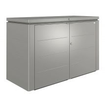 Biohort Highboard 200 Aufbewahrungsbox 200x84x127cm Quarzgrau-Metallic