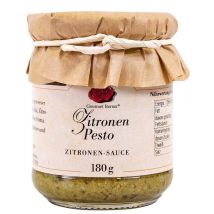 Gourmet Berner Zitronen Pesto Sauce im Glas 180g
