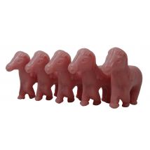 5 x Seife Pferd Brauner Honig (Mélier brun) Kinderseife Tierseife Motivseife 5x25g