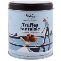 Mathez Truffes Fantaisie Schokoladentrüffel mit Guérande-Salz Konfekt 250g