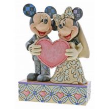 DISNEY Figur Mickey & Minnie Hochzeit Two Souls, One Heart by Jim Shore