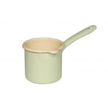 Riess Schnabeltopf mit Stiel Emaille Topf Pastell Nilgrün 10cm