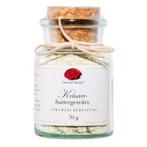 Gourmet Berner Kräuterbuttergewürz Gewürzmischung im Korkenglas 70g