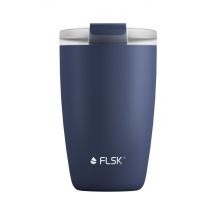 FLSK CUP Kaffeebecher Midnight Blau Coffee to go-Becher 350 ml