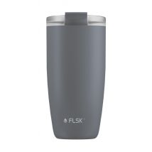 FLSK CUP Kaffeebecher Stone Grau Coffee to go-Becher 500 ml