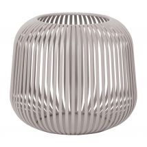 blomus Laterne LITO grau Windlicht Mourning Dove S