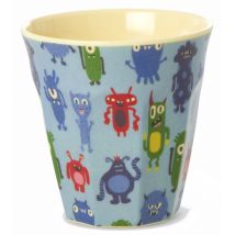 Rice Melamin Becher Monster Hellblau Monsters Print Medium